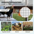 thumbnail image 6 of VEVOR Hardware Cloth, 36'' x 100' Galvanized Wire Mesh Roll, 19 Gauge Chicken Wire Fence Roll, Vinyl Coating Metal Wire Mesh for Chicken Coop Barrier, Rabbit Snake Fences, Poultry Enclosures, 6 of 9