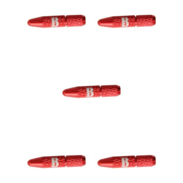 ZheElen Bike Cable End Cap Bicycle Ends Crimps Ferrules Brake Red 18.4x3.7mm 5Set