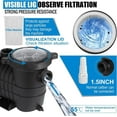 thumbnail image 6 of 1.5HP 1Speed IN GROUND Swimming POOL PUMP MOTOR Strainer Above Inground 115/230V, 6 of 10
