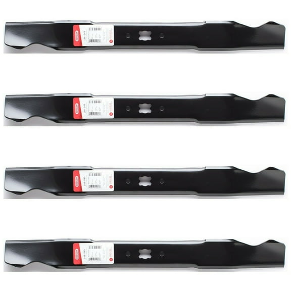 4PK Oregon 198-049 Mulch Blades for 21" MTD Cub Cadet Troy-Bilt 742-0741 942-0741