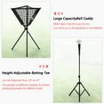 thumbnail image 4 of Goplus 8' x 7' Baseball Softball Practice Net for Hitting Pitching Batting Black, 4 of 10