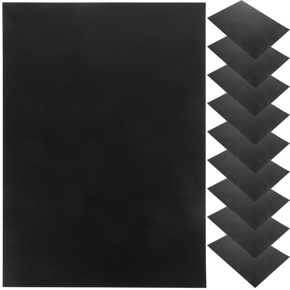 MOVTOTOP 10pcs Hard Plastic Sheets Thermoplastic Sheeting for Projects and Picture Frames