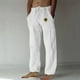 thumbnail image 1 of Pantalones largos para hombre, moda, estampados, casuales, cintura elástica con bolsillo, pantalones deportivos, pantalones de poliéster para hombre., 1 of 4