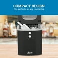 Avanti Portable Countertop Ice Maker, in Black Stainless Steel