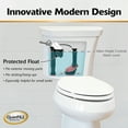 thumbnail image 6 of Korky QuietFILL Universal Toilet Fill Valve - Easy Installation, Adjustable, Fits 99% of Toilets, 528, 6 of 8