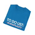 thumbnail image 4 of Inspiring To Do List Rhinoplasty Awareness Support Motivational Survivor Rhinoplasty Survivors Women Men Unisex Softstyle T-Shirt, 4 of 4