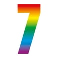 thumbnail image 1 of Rowan 7 Bac Arc-en-Ciel Numéro (Lot de 2), 1 of 3