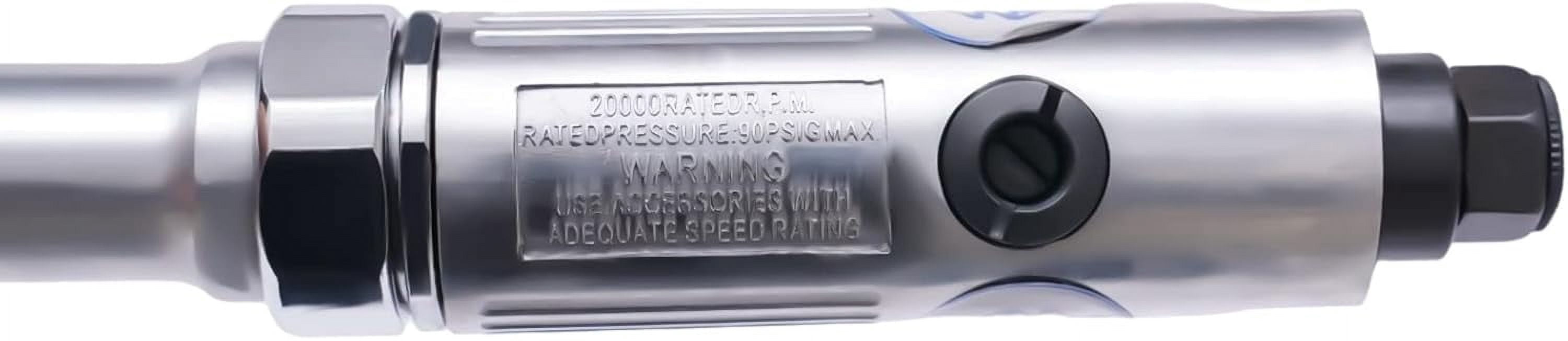 Long Handle Air Angle Grinder Heavy Duty Pneumatic Cutting Machine Grinding Tool for Metal, Tile, and DIY Projects, Automobile Repair, Hardware Processing