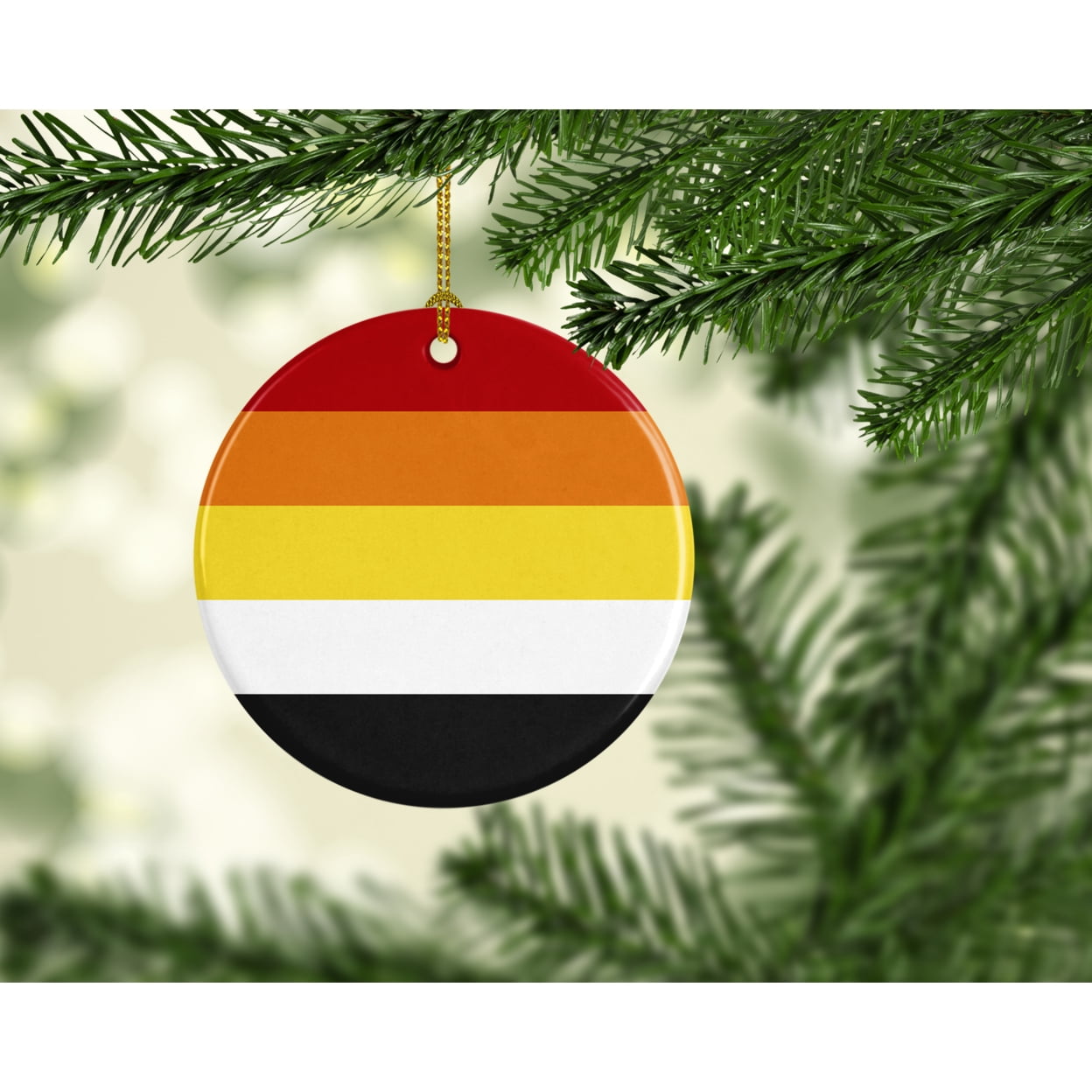 Lithsexual Pride Ceramic Ornament