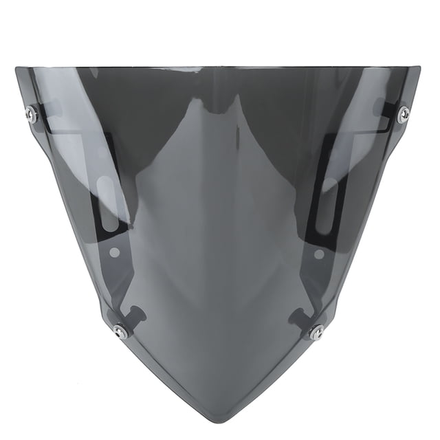 Motorcycle Spoiler Screen,Motorcycle Windscreen Light Gray Cycling Windscreen Racing Windshield Innovative Solution