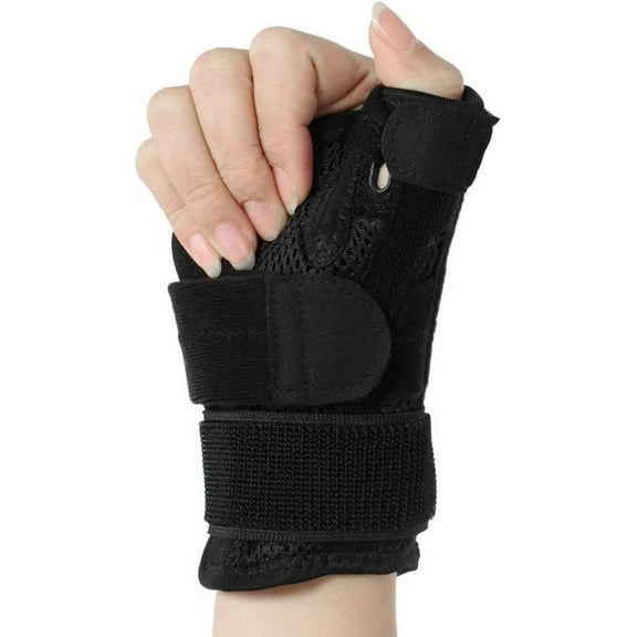 Reversible Thumb Stabilizer, Thumb & Wrist Stabilizer Splint for Thumb Finger Pain Relief, Arthritis, Tendonitis & Sprain, Right & Left Hand Universal