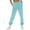 Sky Blue-01, variant on LIBRCLO Sweatpants for Women with Pockets Fall Winter Warm Fashion Elastic Waist Bottom Casual Solid Color Loose Jogger Pants