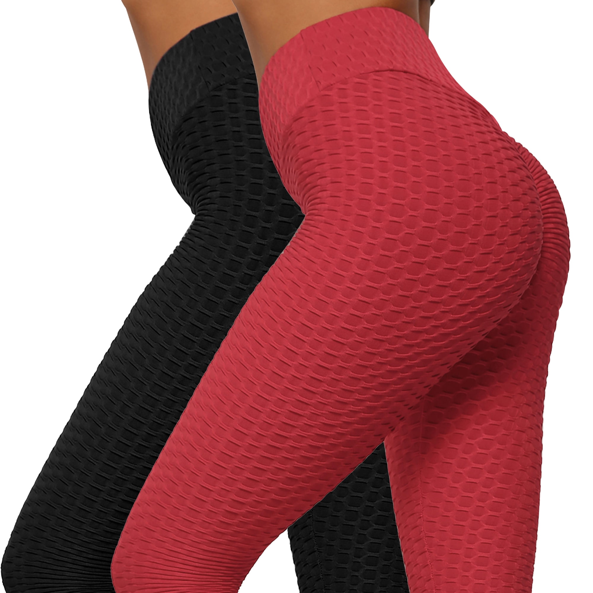 Womens Booty Yoga Pants,High Waisted Ruched Butt Lift Textured Scrunch