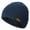 Navy Blue, variant on Warm Fleece Lined Beanie, Ski Stocking Skull Caps for Men Women, Unisex Thermal Knit Hat for Winter(Black)