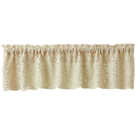 Park Designs Cream Lace Valance