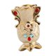 thumbnail image 5 of Jarrón de centro de mesa para decoración del hogar con patrón dorado, jarrón decorativo coleccionable A, 5 of 9