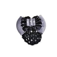 thumbnail image 1 of serony Snood Net Barrette Mesh Clip Accessory For Polished Look Lightweight And Portable Snood Hairnet 3-Way  Black, 1 of 6