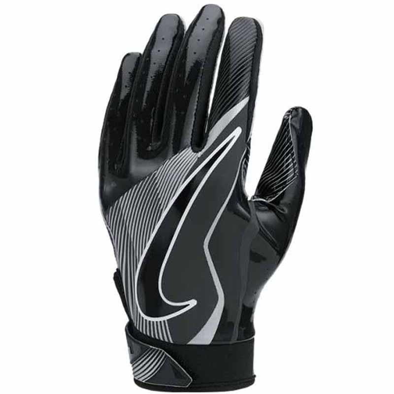 Nike GF0498 Boys Vapor Jet 4 Football Gloves Black (Youth Large