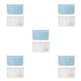 thumbnail image 1 of Monstrate Organizador colgante de bolsa de malla para almacenamiento de nevera con herramienta de limpieza de bolsillo para artículos diversos Type2 NO2, 1 of 6