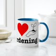 thumbnail image 6 of CafePress - I Heart Gardening Mug - 11 oz Ceramic Mug - Novelty Coffee Tea Cup, 6 of 6