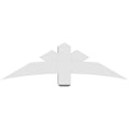 thumbnail image 4 of 60"W x 17 1/2"H x 6"D x 6"F, 7/12 Pitch, Alberta Architectural Grade PVC Gable Bracket, 4 of 8