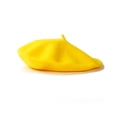 thumbnail image 2 of Jumpingount Artist Hat Suministros de otoño invierno Gorras simples Cómodas y transpirables Sombreros Disfraces de fiesta para mujeres naranja 1 Sombreros amarillo Jumpingount AP009241-01B, 2 of 6
