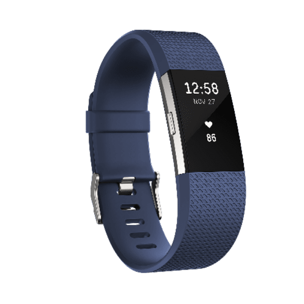Small Fitbit Charge 2 Fitness Wristband Blue FB407SBUS 