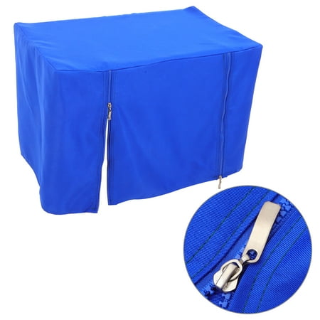 ETHZZLE Foldable Blue Birdcage Cover with Oxford Cloth for Light Blocking and Warmth