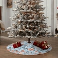 thumbnail image 4 of Haiem Rose Flowers Pattern Christmas Tree Skirt Merry Christmas Party Christmas Tree Decoration,New Year Decorations-30", 4 of 6