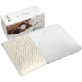 thumbnail image 1 of Dunlop Latex Pillows for Sleeping - Firm Ting Pillow (L23'' x W15'' x H4.7'') for Side, Back, and Stomach Sleepers to Get a Restful Sleep, 1 of 9