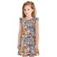 thumbnail image 1 of Fotbe Set Of Travel Vintage Vestido de Dormir para Niñas de 3 a 10 Años, Mangas Cortas, Estilo Princesa, Pijama Camisón con Mangas Voladas-Small, 1 of 6