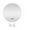 White, variant on Magnifying Mirror with Light 6" 3 Color Dimmable for Makeup and Grooming Portable and Multifunctional