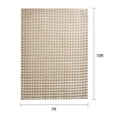 thumbnail image 5 of Better Homes & Gardens Beige Faux Fur Bubbles Indoor Area Rug, 7'x10', 5 of 6