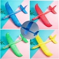 thumbnail image 7 of 2 Packs 18.5" Glider Airplane Launcher Toy for Kids Throwing Foam Plane Toys Aeroplane Gliders Flying with LED Aircraft Outside Toys Indoor Outdoor Flying Toy Airplane Game Toys for Boys Girls, 7 of 7