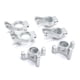 thumbnail image 1 of Copas de dirección del automóvil Copa de montura de metal C Kit de rueda de rueda de rueda Reemplazo para WLTOYS 12401 12402 12403 12404 Silver 44573 RC Inevent FN010141-05, 1 of 7