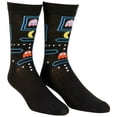 thumbnail image 4 of Pac-Man Maze and Logo Men's Crew Socks 2-Pack, 4 of 9