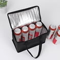 thumbnail image 4 of Caja refrigeradora para exteriores con aislamiento térmico, bolsa refrigeradora plegable, caja refrigeradora portátil para el almuerzo, bolsa de larga duración para Camping, senderismo, Picnic, 4 of 6
