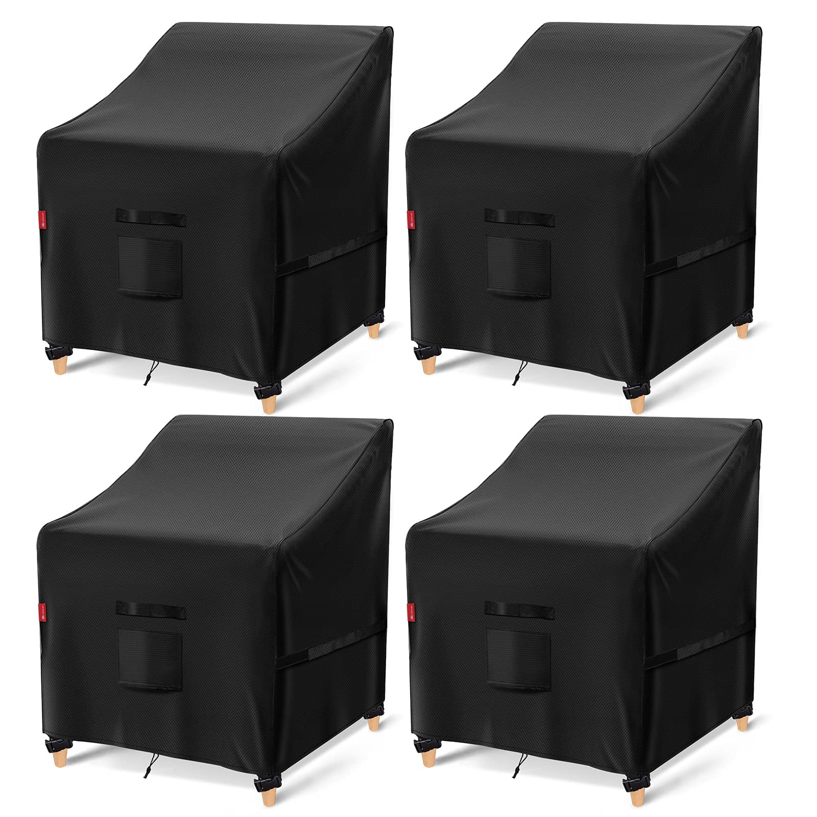 "Patio Chair Covers, King Do Way Outdoor Patio Furniture Covers