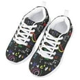thumbnail image 3 of Pzuqiu Math Formula Little Kids Running Shoes Size 11 for Girls Colorful Print Breathable Sneakers Lightweight Comfortable Running Shoes, 3 of 6