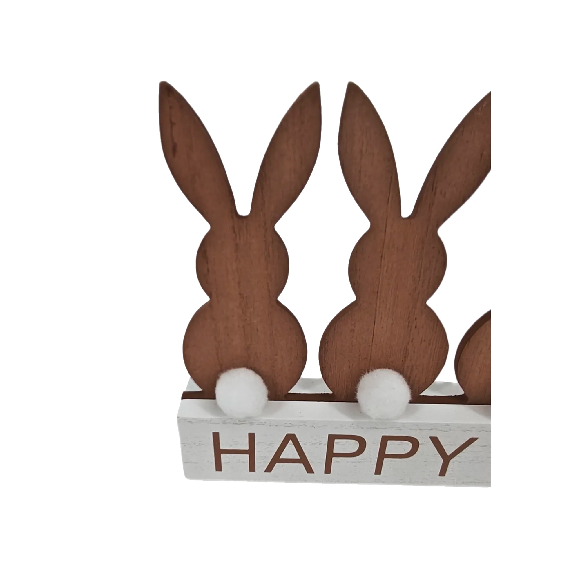 Way To Celebrate Wood Bunny Table Top