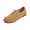 Yellow, variant on Bkhluea Women Stitched Slip-On Casual Flats Comfortable Footwear For Office Work Daily Casual Outdoor Activities