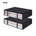 thumbnail image 2 of High Capacity For Clothes And Closet Storage Containers Clothes Storage Organizers Bed For Pillows And Closet Organizers Closet Shoes And Storage Black, 2 of 8