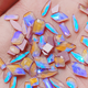 thumbnail image 3 of Surtido de cristales de uñas con parte posterior plana, diamantes de imitación en forma de diamante para diseño de uñas, 3 of 5