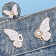 thumbnail image 4 of Boutons de Serrage de Taille pour Pantalons pour Jeans Amples Nouvelle Boucle de Taille Réglable Ensemble de Rallonge de Taille Clips pour Pantalons Sans Couture pour Jeans Pantalons Jupes 1 Pce, 4 of 4