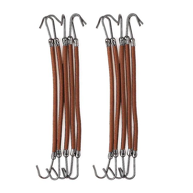 20 piezas de ganchos para cola de caballo, pinzas para el cabello, lazos elásticos, bandas elásticas, ganchos para cola de caballo para mujeres y ni?as, bandas de goma, cuerdas elásticas para el cabello con gancho LingWen 8390615942201