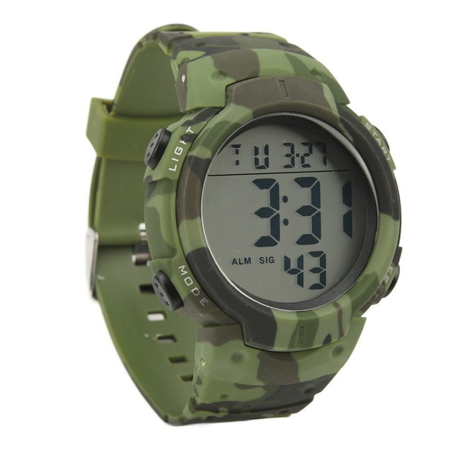 Reloj Electrónico Deportivo Multifuncional Bling Bling Para Hombre WR50M