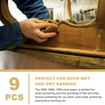 thumbnail image 5 of 9 Pcs 3000 5000 7000 High Grit Wet And Dry Sandpaper Assortment Drywall Sanding Paper 9_wm25, 5 of 6