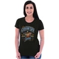 thumbnail image 4 of American Flag Bald Eagle Western Womens Slim Fit Graphic Tee Brisco Brands S, 4 of 5