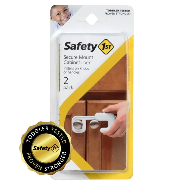 Safety 1st Secure Mount Home Safety Lock, White