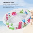 thumbnail image 2 of Spptty Inflatable Children Pool,Cartoon Dinosaur Pattern Round PVC Inflatable Swimming Pool Bathtub for Children Kid,Kid Swimming Pool, 2 of 10